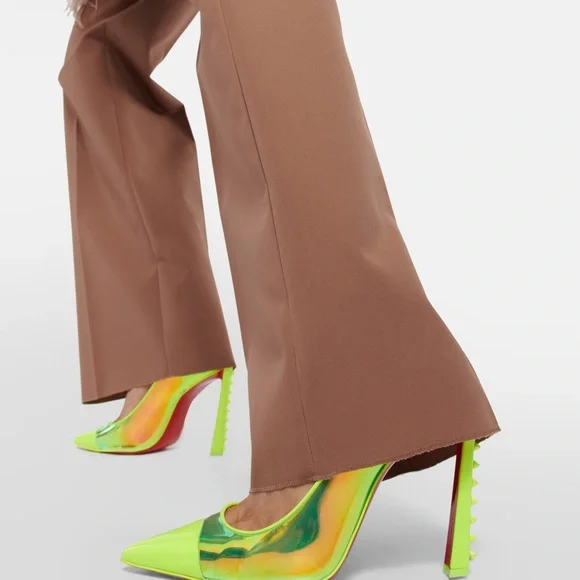 Christian Louboutin Iridescent Neon Heels - Picture 2 of 6